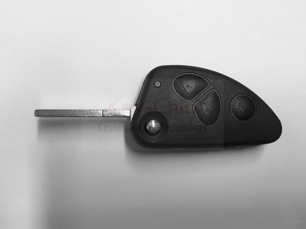 Alfa Romeo Klappschlüsselgehäuse 3-Tasten inkl. Schlüsselbart SIP22