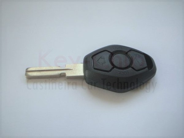 Schlüssel Gehäuse BMW 3-Tasten - Schlüsselblatt HU58