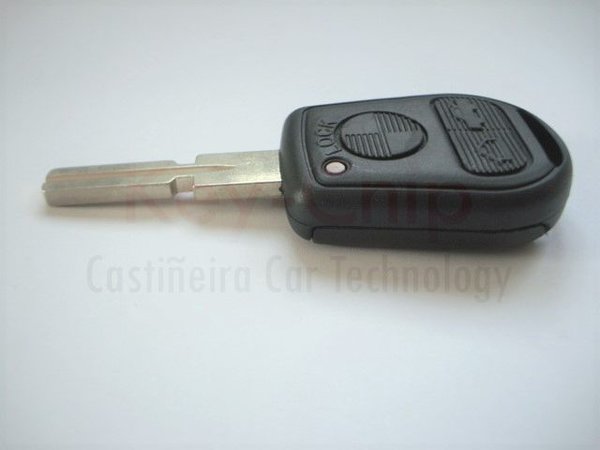 BMW Funkschlüsselgehäuse 3-Tasten mit Schlüsselblatt HU58