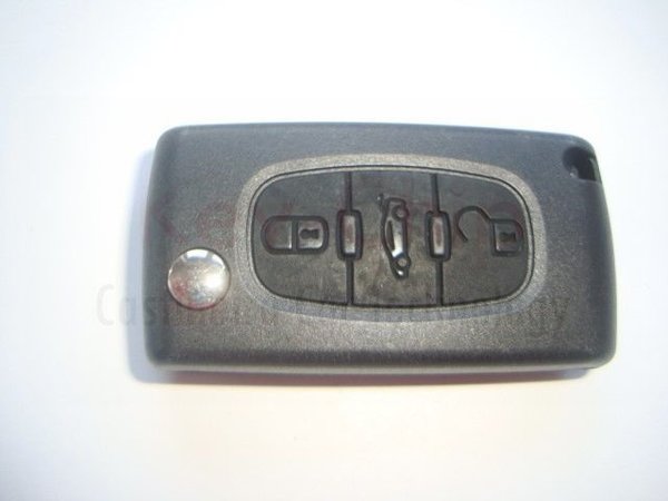 Citroen Funkschlüssel 3 Tasten mit HU83 Rohling