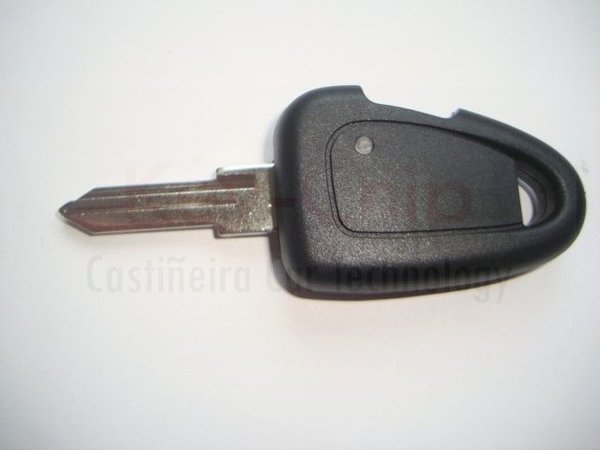 Fiat Schlüsselgehäuse 1 Taste mit Rohling