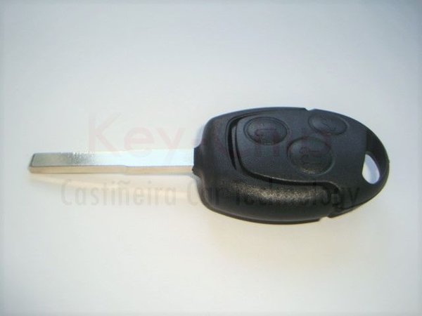 Ford 3-Tasten Schlüssel Gehäuse, Schlüsselblatt HU101