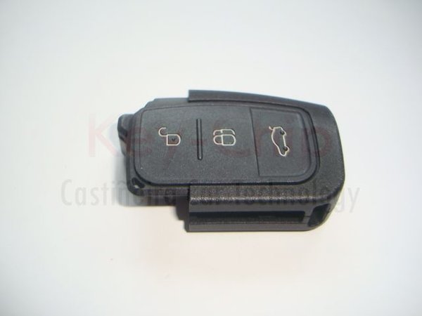 Ford 3 Tasten Oberteil Fernbedienung 433mhz Schlüsselgehäuse mit automatischer Schließfunktion