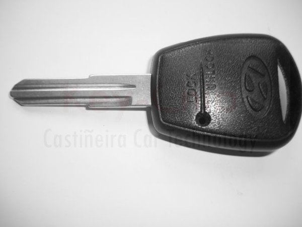 Hyundai Schlüsselgehäuse 1 Taste mit Schlüsselrohling links