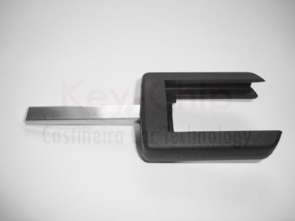 Opel Schlüsselkopf mit Schlüsselrohling HU43