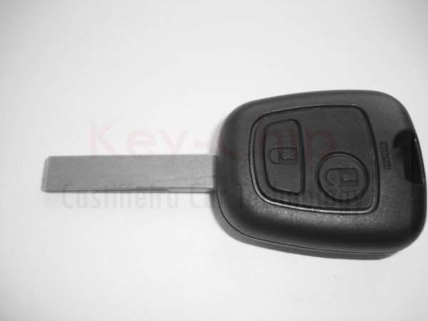 Peugeot 407 Funkschlüssel 2-Tasten mit Schlüsselrohling