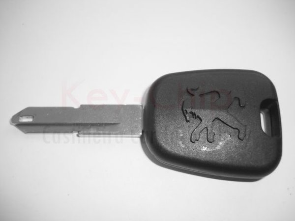Peugeot Schlüsselgehäuse mit Schlüsselrohling mit Kerbe