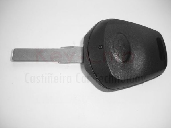 Porsche Funkschlüsselgehäuse 1-Taste mit Schlüsselrohling