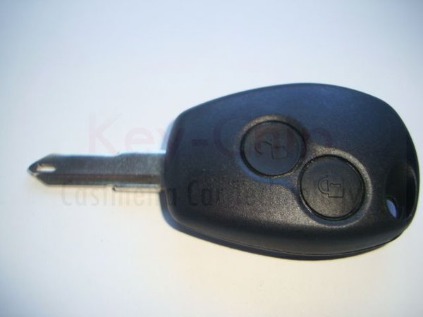 Renault Funkschlüsselgehäuse 2-Tasten mit Schlüsselrohling NE73