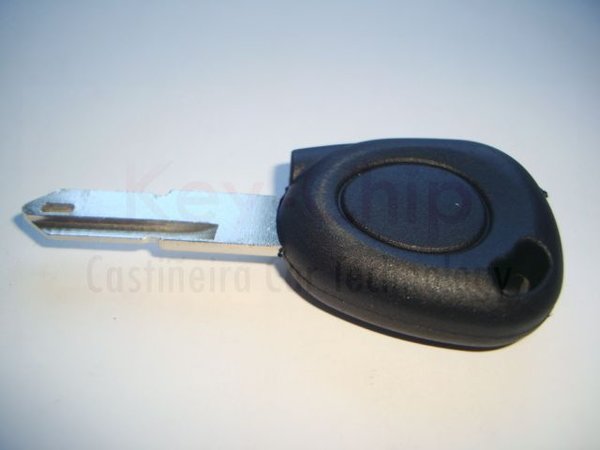 Renault Schlüsselgehäuse mit Transponderfach und Schlüsselrohling