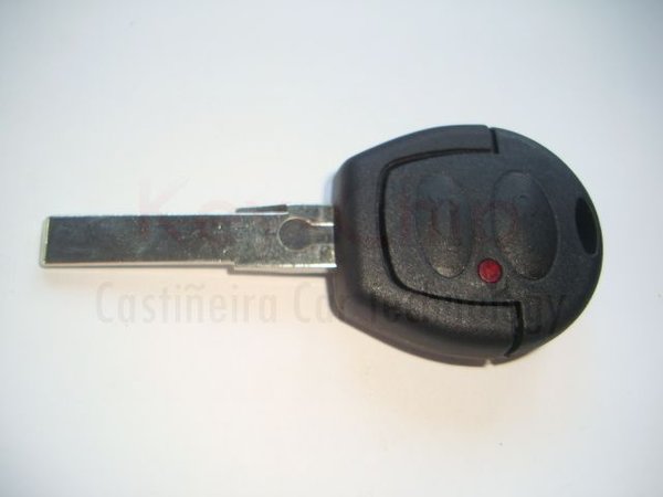 VW Funkschlüssel 2-Tasten mit Schlüsselrohling
