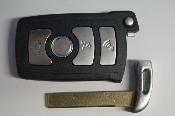 BMW Smartkey Schlüssel Gehäuse 4-Tasten Schlüsselrohling