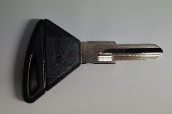 Aprilia Motorradschlüssel mit Schlüsselrohling (schwarz)