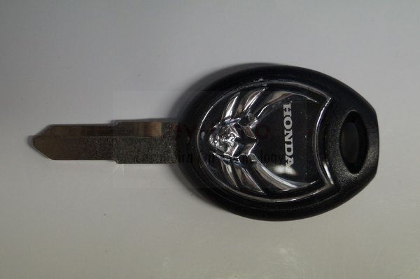 Honda Motorradschlüssel mit Schlüsselrohling rechts (schwarz)