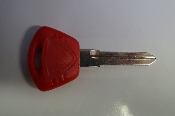 Triumph Motorradschlüssel mit Schlüsselrohling (rot)