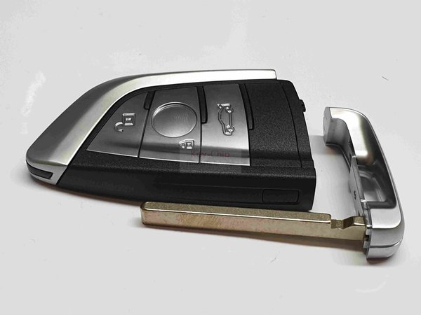 BMW Funkschlüssel KEYLESSGO 3-Tasten mit Schlüsselrohling und Elektronik