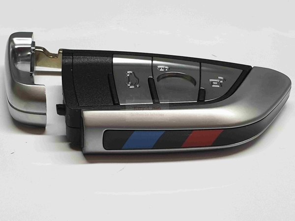 BMW Funkschlüssel KEYLESSGO 3-Tasten mit Schlüsselrohling und Elektronik