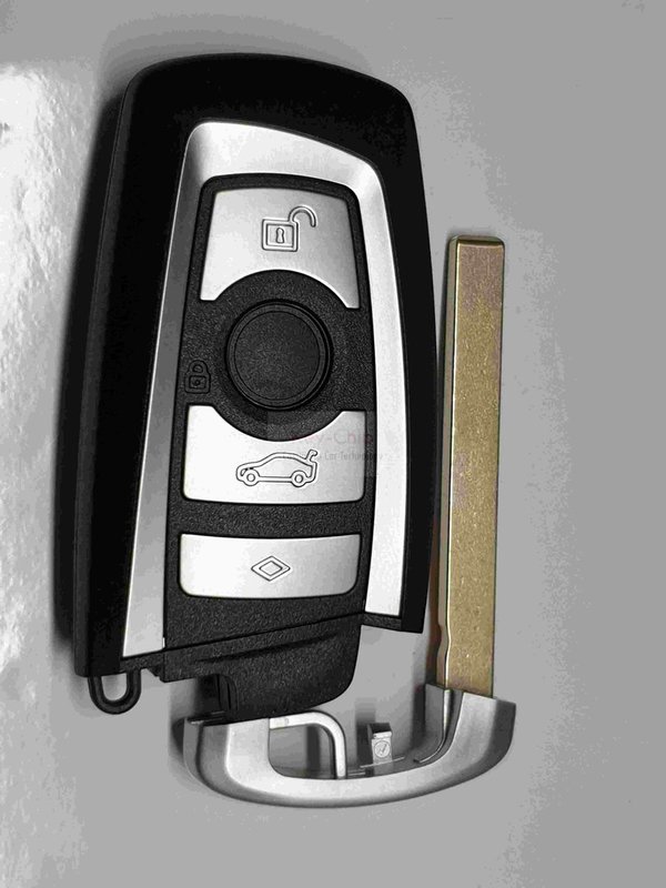 BMW KEYLESS Funkschlüssel 4-Tasten mit Schlüsselrohling und Elektronik 868MHz CAS4