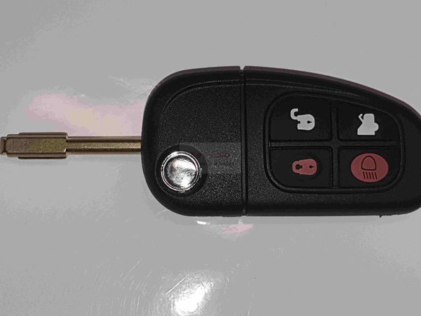 Jaguar Funkschlüssel 4-Tasten 433MHz inkl. Schlüsselrohling